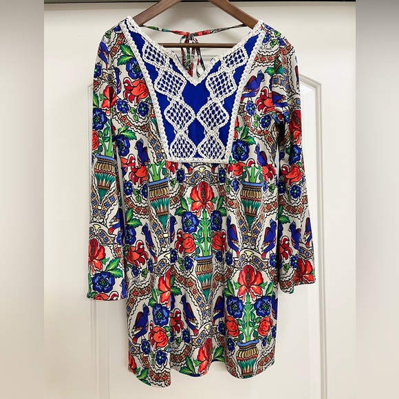 Judith March Colorful Hippie Tunic / Dress - Picture 1 of 10
